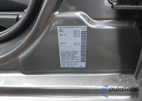 2025 Nissan Altima S Fwd из США, поврежденный, VIN 1N4BL4BV0SN329860